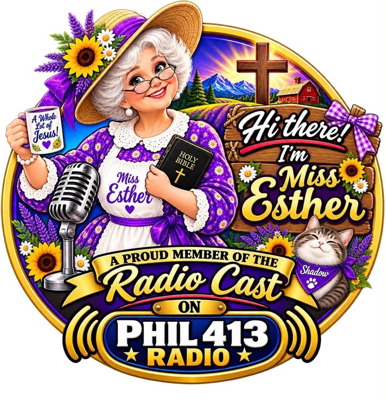 Miss Esther — Phil 413 Radio Cast Member